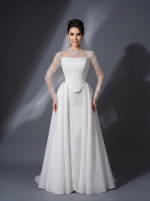 Платье-трансформер со съемной пышной юбкой