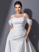 Свадебный комплект-трансформер с отдельной пышной юбкой — изображение 2