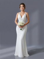 Свадебное платье силуэта «рыбка»