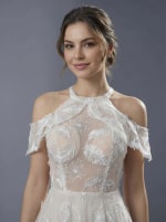 Элегантное свадебное платье А-силуэта — изображение 3