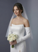 Элегантное свадебное платье в стиле минимализм — изображение 3