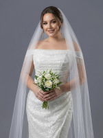 Элегантное свадебное платье силуэта «русалка» — изображение 2