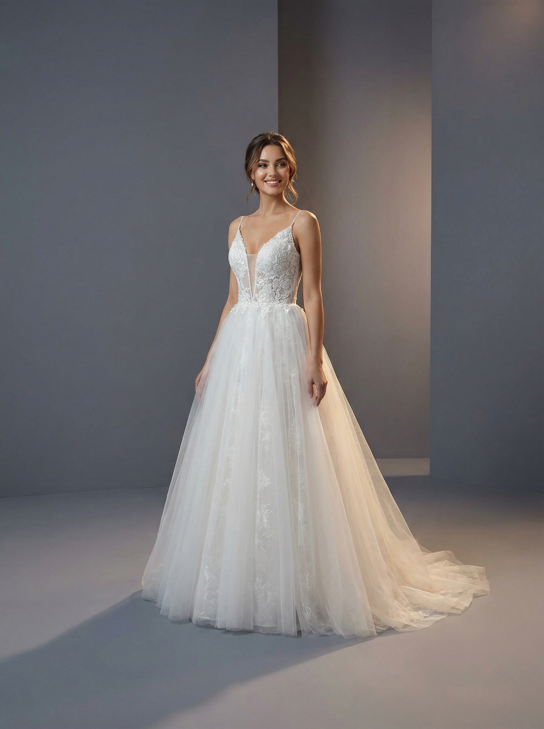 IMG_6530 Элегантное свадебное платье А-силуэта — изображение 1