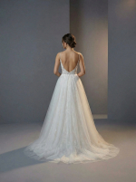 Элегантное свадебное платье А-силуэта — изображение 3