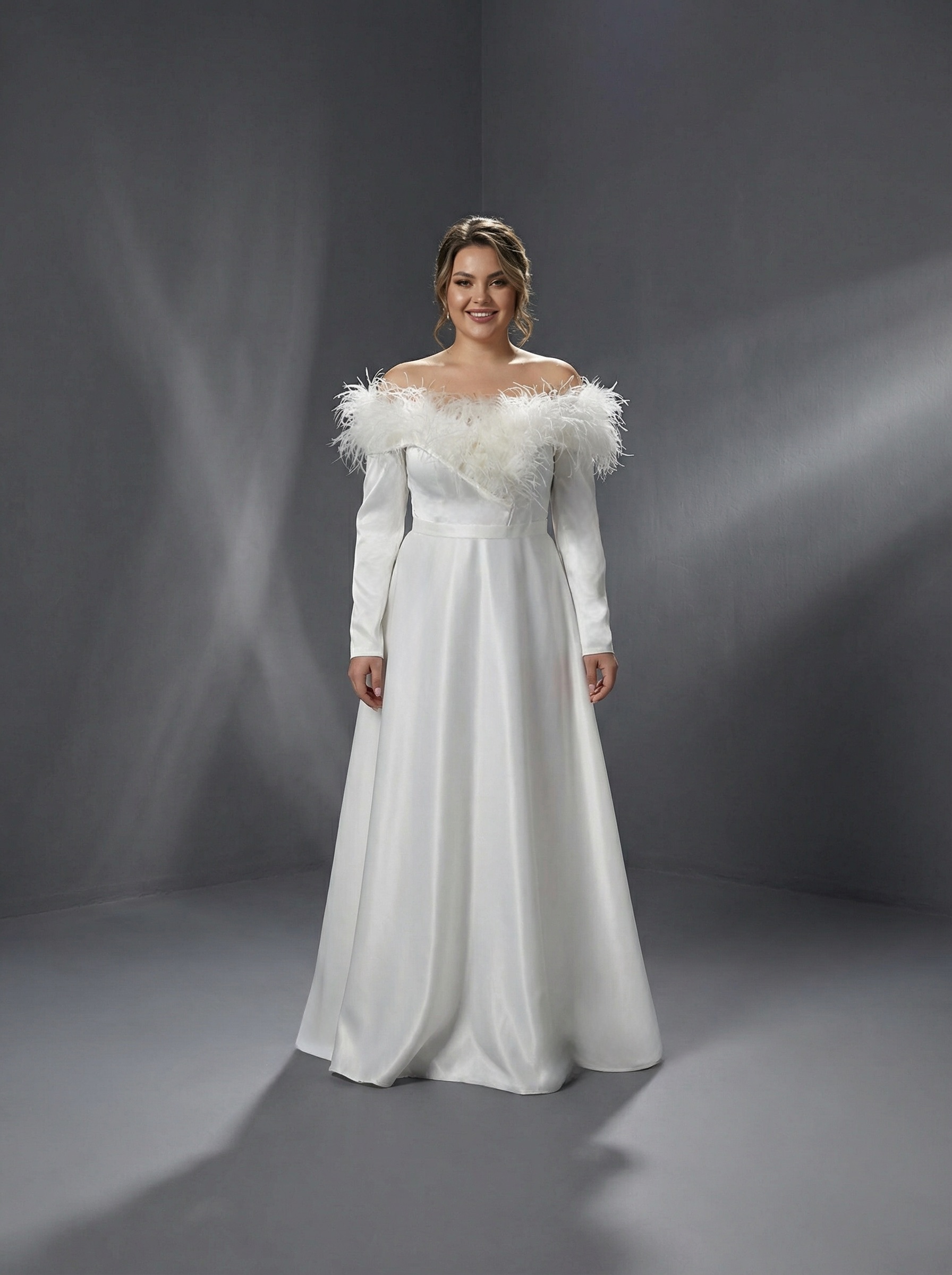 IMG_6579 Элегантное свадебное платье выполнено в классическом стиле с современными элементами декора — изображение 1