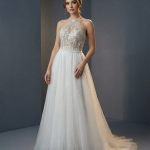 Свадебное платье А-силуэта