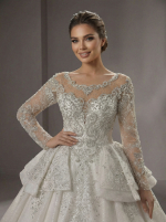 Роскошное свадебное платье — изображение 2