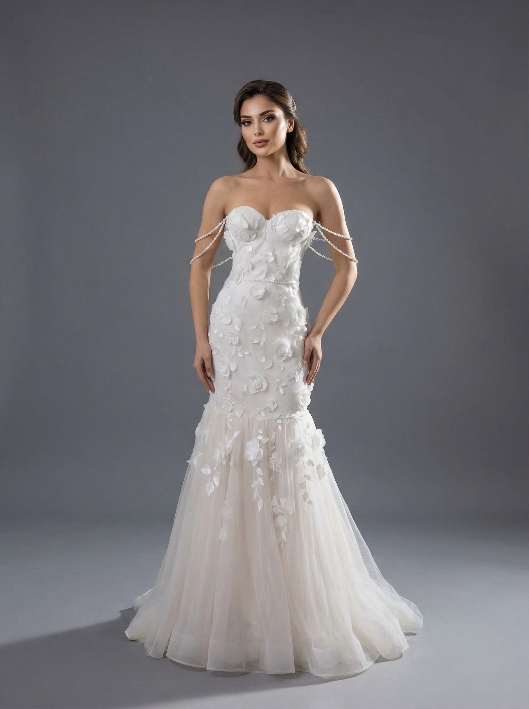 IMG_6702 Элегантное свадебное платье силуэта «русалка» — изображение 1