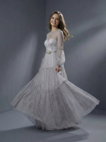 Элегантное свадебное платье в романтическом стиле — изображение 4