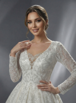 Свадебное платье классического А-силуэта — изображение 2