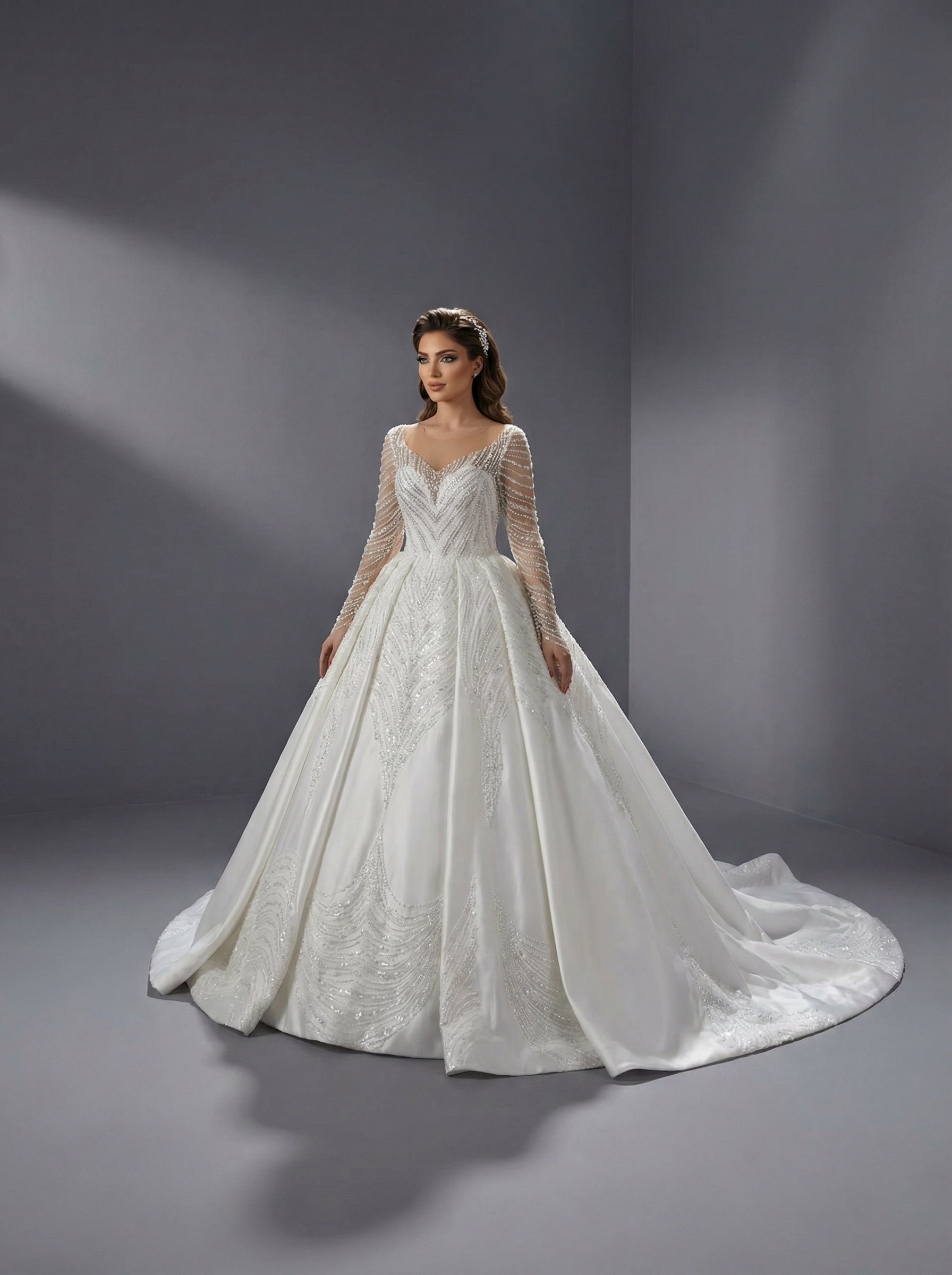 IMG_6887 Роскошное свадебное платье в королевском стиле — изображение 1