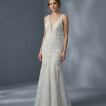 Свадебное платье в элегантном силуэте «рыбка»