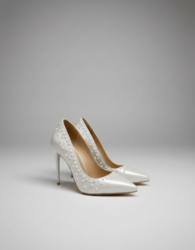 Туфли белые