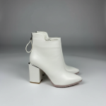 Ботильоны белые