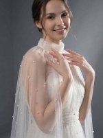 Элегантное свадебное платье в стиле «современная классика» с элементами романтизма — изображение 3