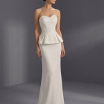 Свадебный костюм в стиле минимализма